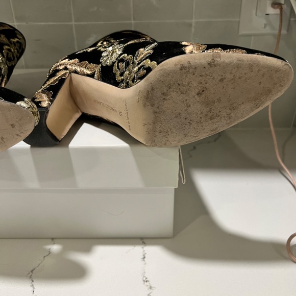 Manolo Blahnik Embroidered Boot - Picture 3 of 4